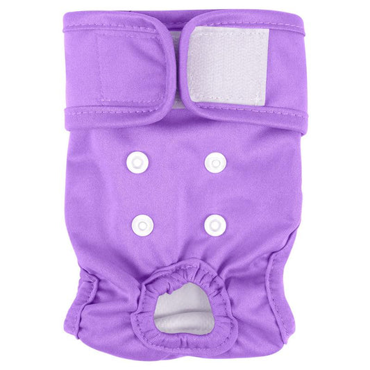 Washable Female Dog Diapers Reusable Pet Diapers For Small Medium Dogs