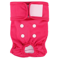 Washable Female Dog Diapers Reusable Pet Diapers For Small Medium Dogs