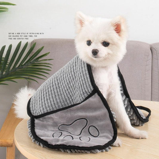 High Absorbent Pet Towel for Dogs & Cats Quick Dry Bath Towel