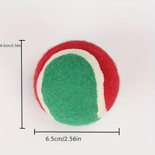 Christmas Dog Chew Toys - 6PCS Bite Resistant Rope Molar Toy