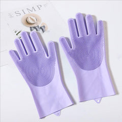 Dog Bath Gloves Pet Hair Removal Gloves for Grooming