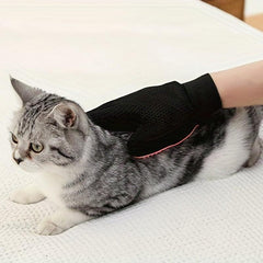 Pet Hair Removal Glove & Slicker Brush for Dogs and Cats