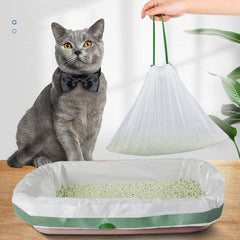 20pcs Cat Litter Filter Bag Disposable Cat Litter Pan Bag
