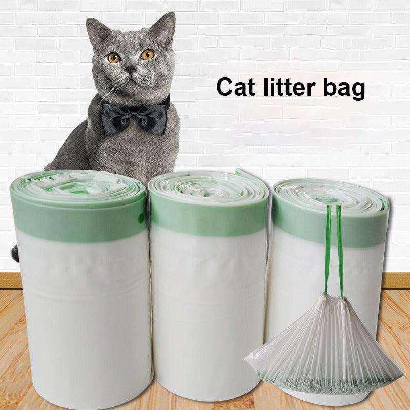 20pcs Cat Litter Filter Bag Disposable Cat Litter Pan Bag