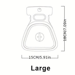 Portable Dog Pooper Scooper with Expandable Waste Container