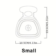 Portable Dog Pooper Scooper with Expandable Waste Container