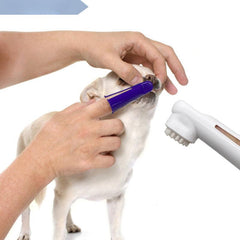 Pet Toothbrush Toothpaste Set for Cats & Dogs Dental Care