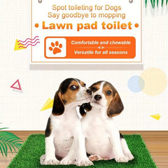 Dog Grass Pad Mat Outdoor Training Washable Breathable