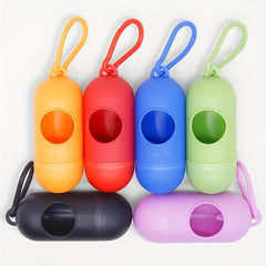Pill Shape Poop Bag Dispenser for Dogs