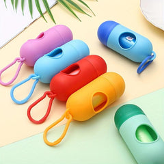 Pill Shape Poop Bag Dispenser for Dogs