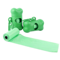 Portable Pet Poop Bag Holder & Dispenser for Outdoor Cleanup