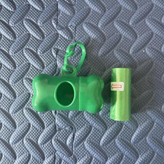 Portable Pet Poop Bag Holder & Dispenser for Outdoor Cleanup