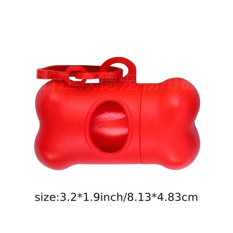 Portable Pet Poop Bag Holder & Dispenser for Outdoor Cleanup