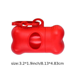 Portable Pet Poop Bag Holder & Dispenser for Outdoor Cleanup