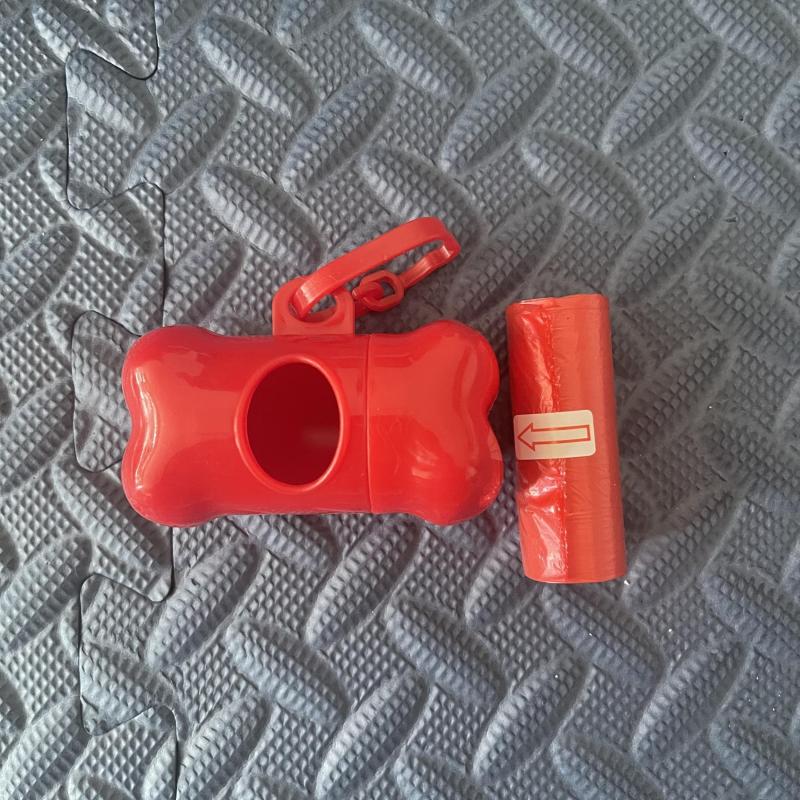 Portable Pet Poop Bag Holder & Dispenser for Outdoor Cleanup