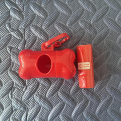 Portable Pet Poop Bag Holder & Dispenser for Outdoor Cleanup