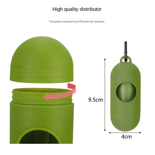 Biodegradable Lavender Dog Poop Bags in Box