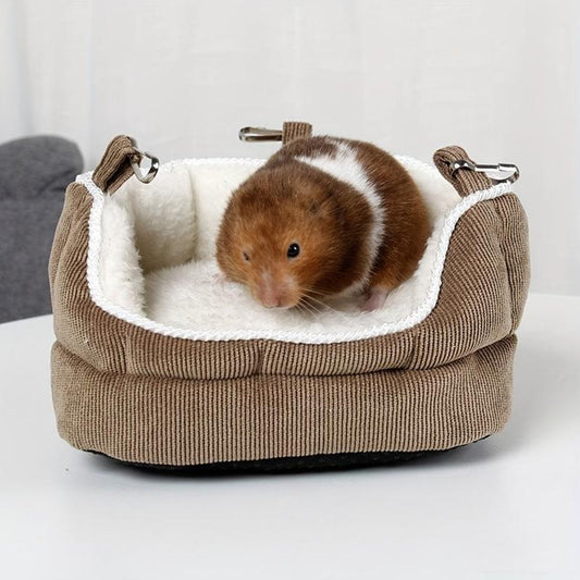 Bird Soft Nest Hanging Hammock Bed Toy For Parrot Parakeet Cockatiel