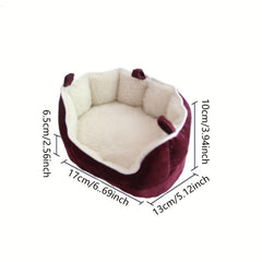 Bird Soft Nest Hanging Hammock Bed Toy For Parrot Parakeet Cockatiel