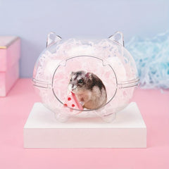 Pet Hamster Cartoon Bathroom Small Pet Nest Supplies