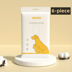 Pet Dog Cleaning Grooming Supplies Set with Dental and Bathing Wipes
