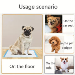 Dog Disposable Urine Pads Deodorant Puppy Potty Training Pads - 20/40/50/100pcs