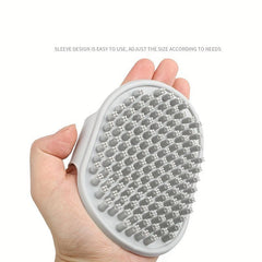 Silicone Pet Shampoo Brush for Dog & Cat Grooming