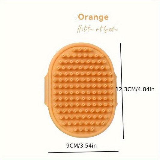 Silicone Pet Shampoo Brush for Dog & Cat Grooming