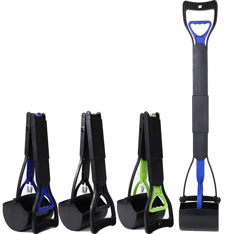 Portable Dog Poop Scooper Long Handled Dog Waste Picker