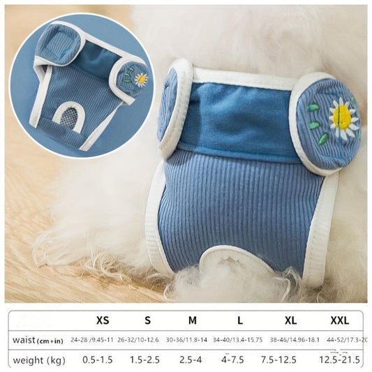 Cartoon Graphics Dog Diapers High Absorbency