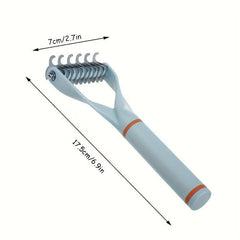 Double Sided Pet Grooming Brush Undercoat Rake for Dogs and Cats