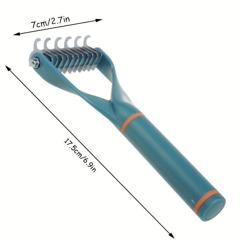 Double Sided Pet Grooming Brush Undercoat Rake for Dogs and Cats