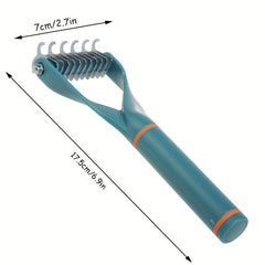 Double Sided Pet Grooming Brush Undercoat Rake for Dogs and Cats