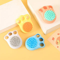Paw Silicone Pet Bath Brush Dog Hair Removal Comb Cat Dog Hair Cleaner