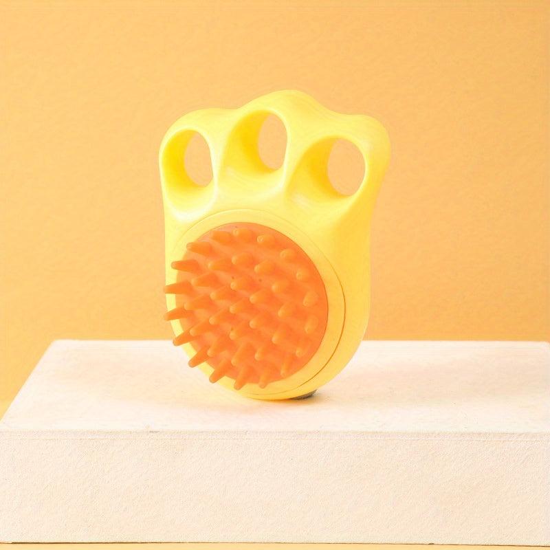 Paw Silicone Pet Bath Brush Dog Hair Removal Comb Cat Dog Hair Cleaner
