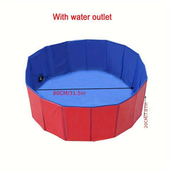Pet Foldable Shower Tub Dog Bath Wash Tub