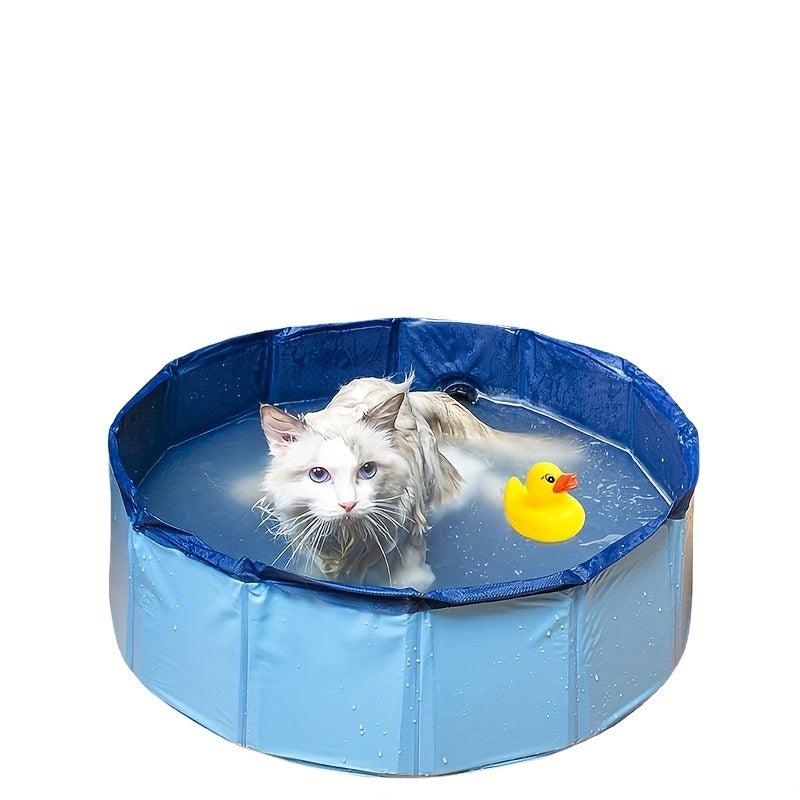 Pet Foldable Shower Tub Dog Bath Wash Tub