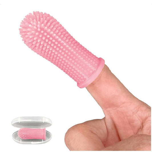 Pet Finger Cover Silicone Teeth Cleaning Toothbrush