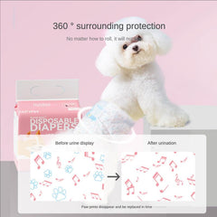 Breathable Dog Diapers Menstrual Pants for Male and Female Dogs