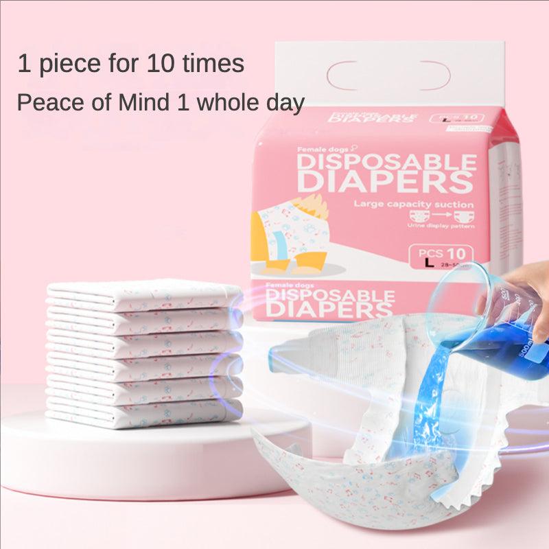 Breathable Dog Diapers Menstrual Pants for Male and Female Dogs
