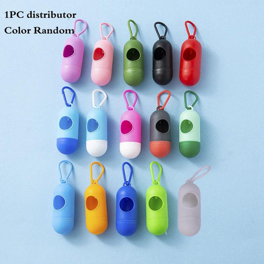8 Rolls 120pcs Dog Poop Bags Disposable Leak Proof Pet Waste Bags Scented Refill
