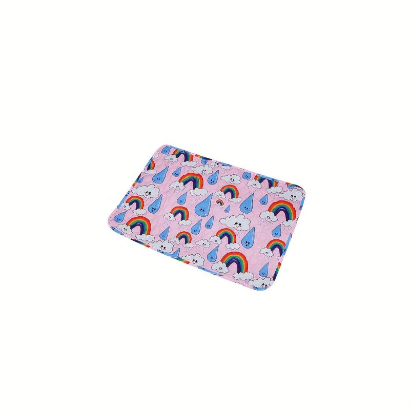 Cartoon Washable Dog Pee Pad Reusable Dog Toilet Mat