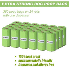 Leak Proof Dog Poop Bags Pet Waste Bags