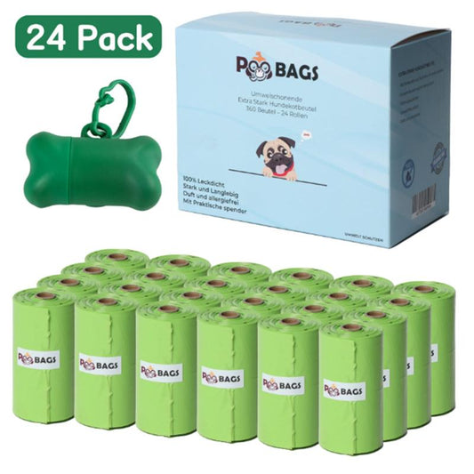 Leak Proof Dog Poop Bags Pet Waste Bags
