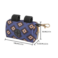 Portable Dog Poop Bag Holder Dispenser for Waste and Cleaning