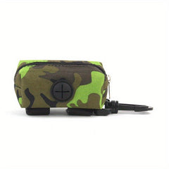 Camouflage Pet Waste Bag Dispenser for Outdoor Adventures