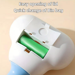 Dog Pooper Scooper with Waste Bag Storage Box