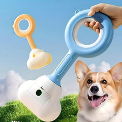 Dog Pooper Scooper with Waste Bag Storage Box