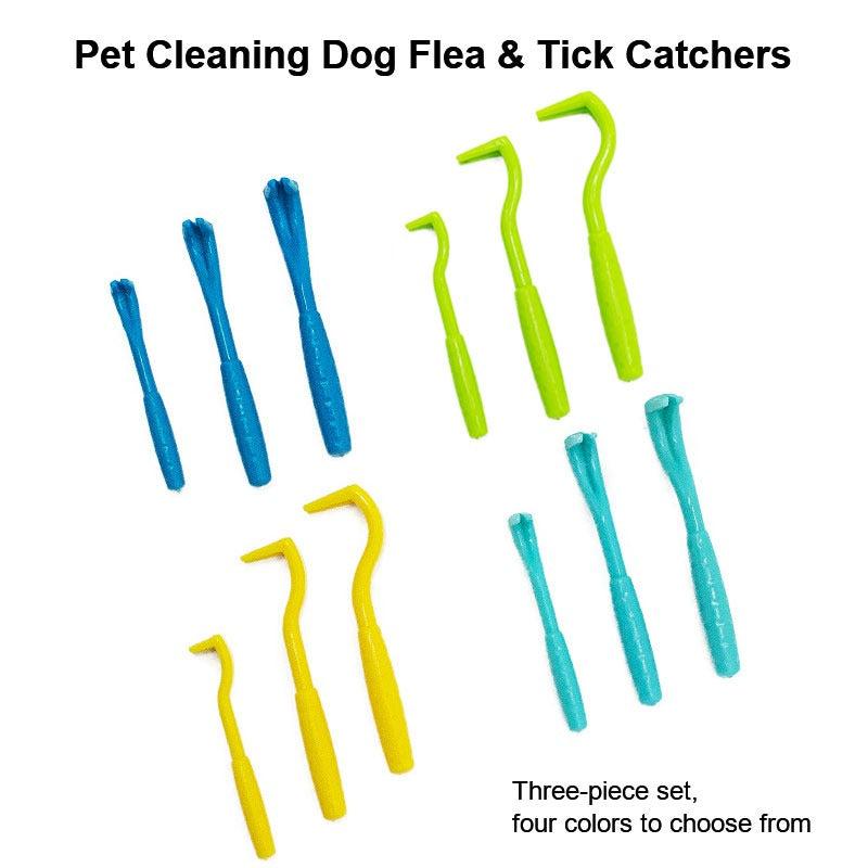 3pcs Pet Flea Tick Removal Tool Comb Dogs Cats