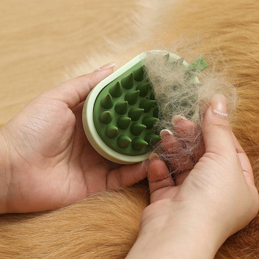 Dog Bath Brush Pet Grooming Bath Brush With Cleaning And Massage Functions